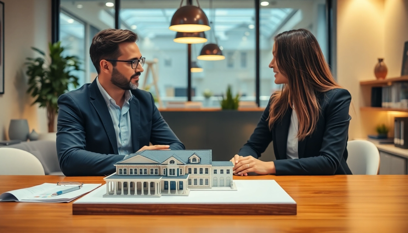 Kompetenter Immobilienmakler Grevenbroich berät Kunden in modernem Büro und präsentiert Immobilienangebote professionell.