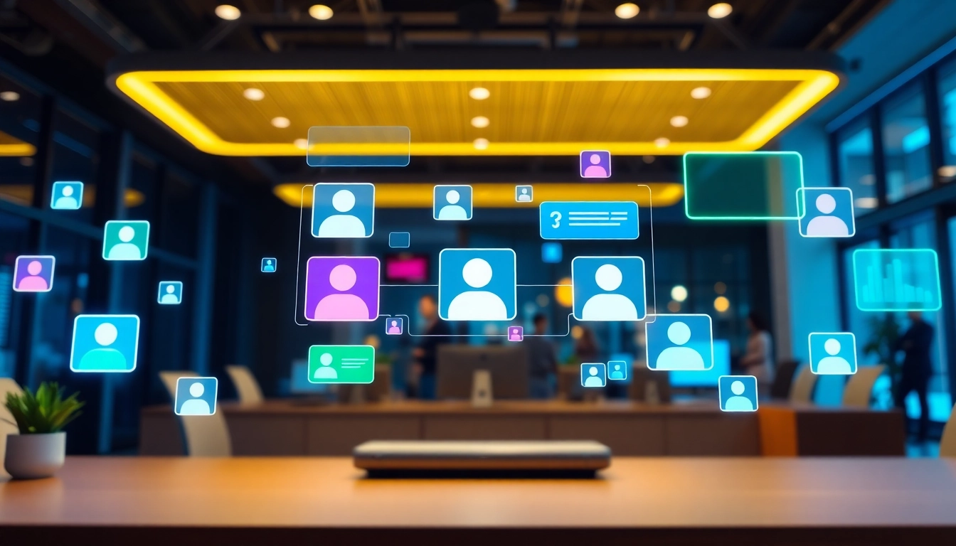 Engaging chat interface showcasing real-time messaging for business and personal use through a