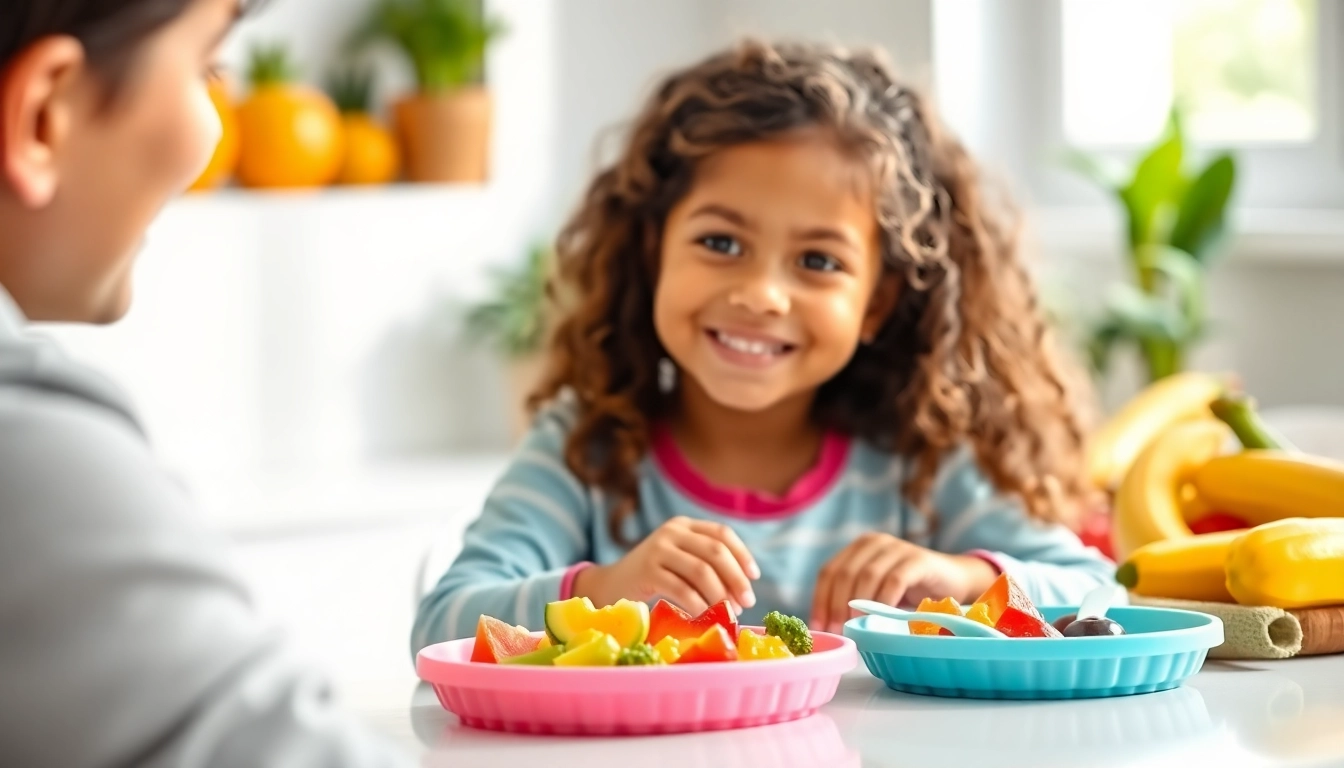 Healthy baby snacks with vibrant fruits promote alimenti sani per bambini for nurturing growth