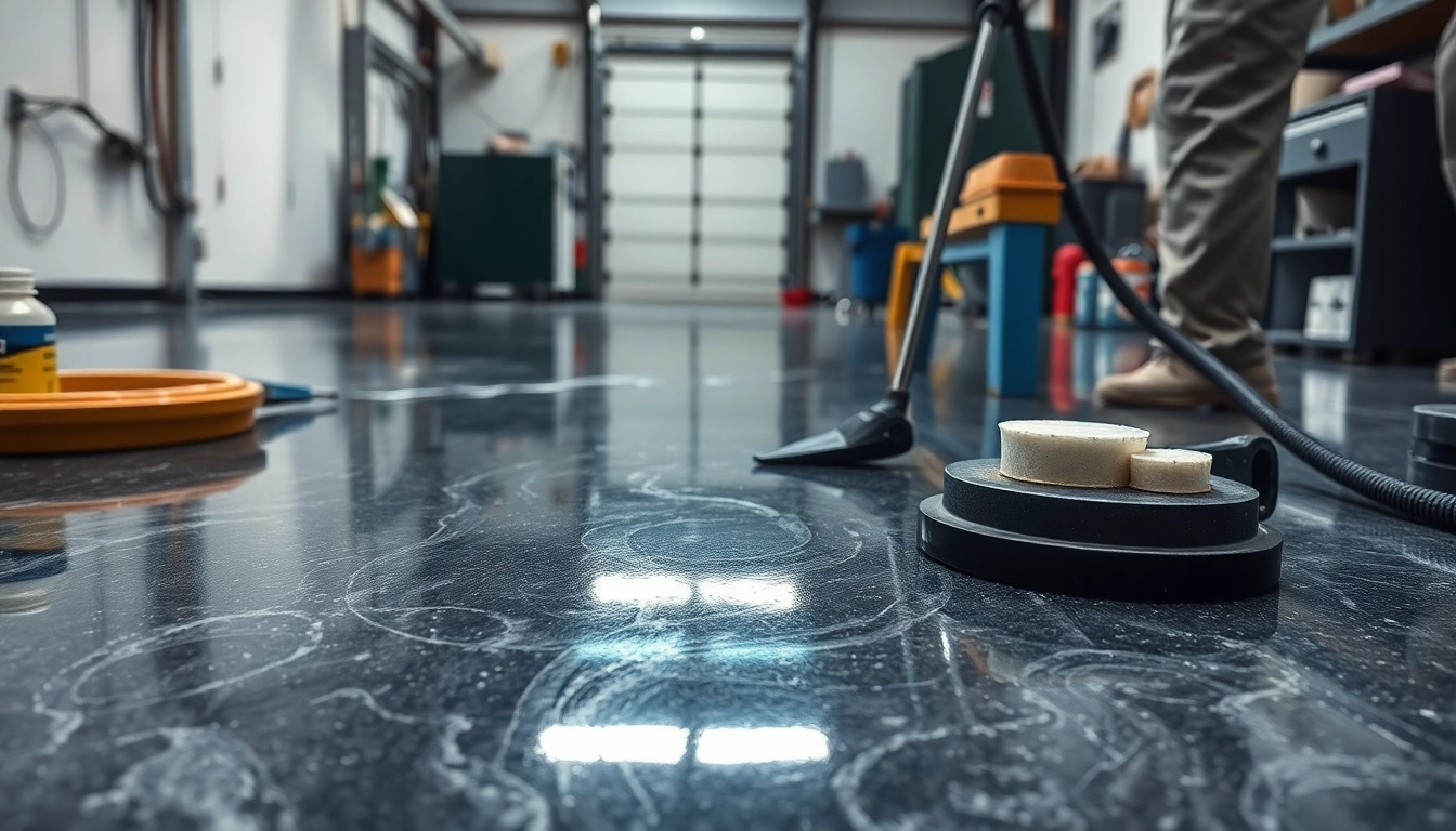 Professional epoxy resinning Birmingham project demonstrating durable floor coating application